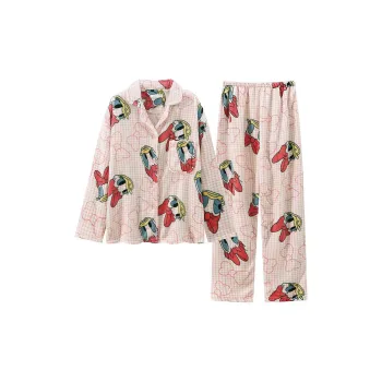 Maultiay Pajama Set Women's Pink