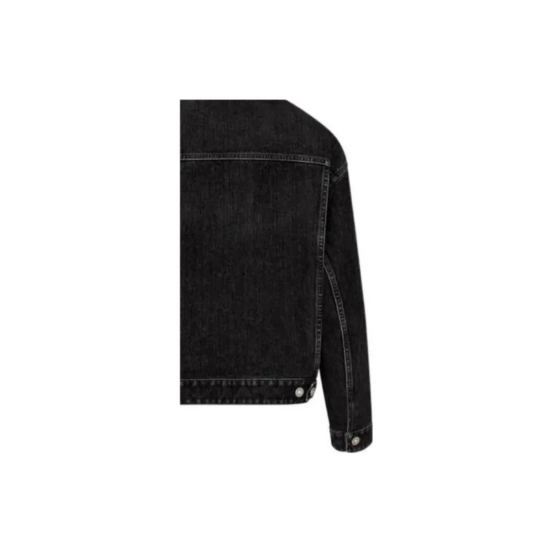 DIOR SS23 Denim Jacket Women's Black-5