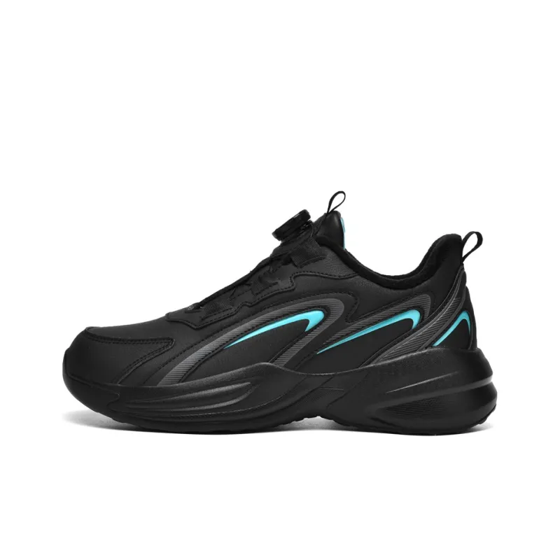 Black tailed Deer Cushioning Slip Resistant Coverage Mid Top Casual Running Shoes Unisex-23