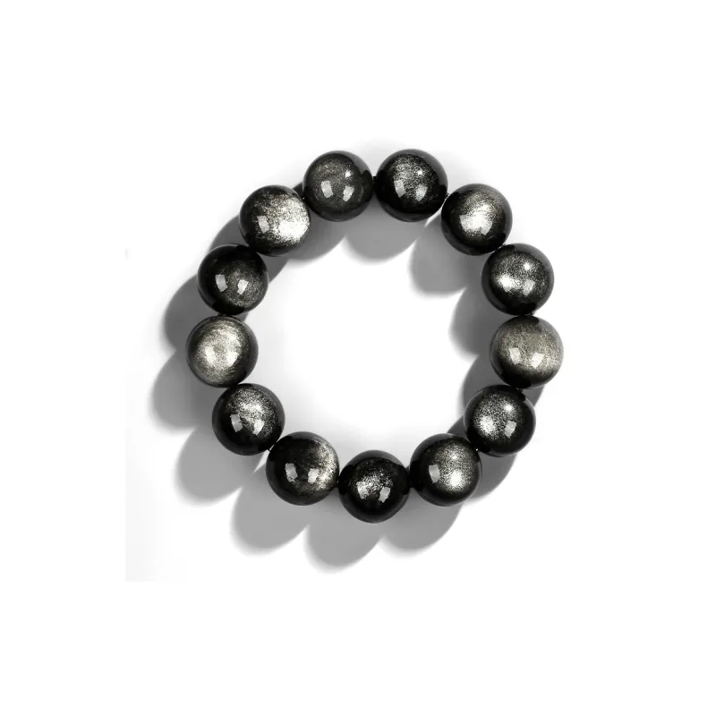 EADDA JEWELRY Obsidian Bracelets Unisex-10