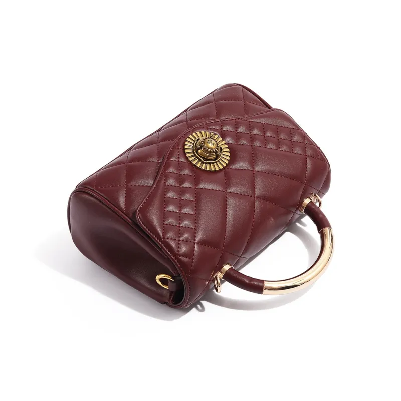 MISS GAIL Synthetic Leather Handbag Shoulder Bag Crossbody Bag Regular Women's Red-9