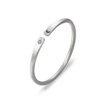 Brahmacharya 999 Fine Silver Bangles Women's