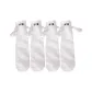 Embroidered White 4 Pack