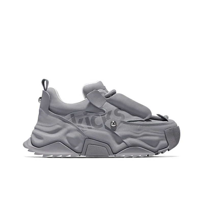 SALAXI Cushioning Height Increase Low Top Chunky Sneakers Unisex-13