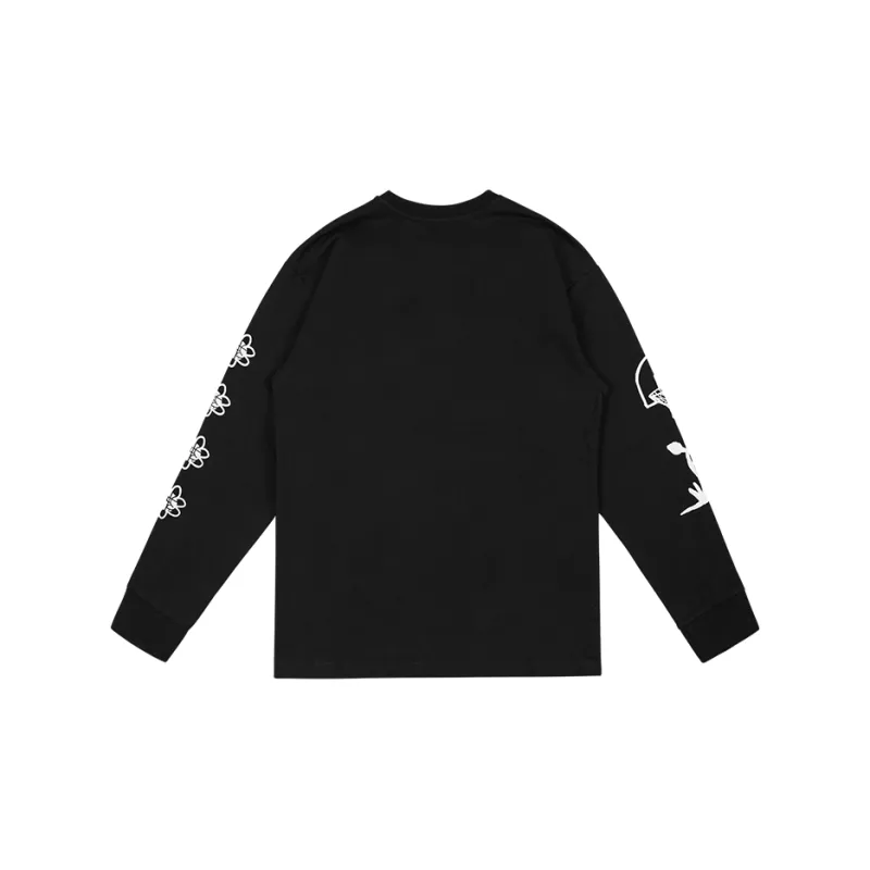 BKCXZICE Loose Fit Crew Neck Casual Pullover Sports Sweatshirt Men's-1