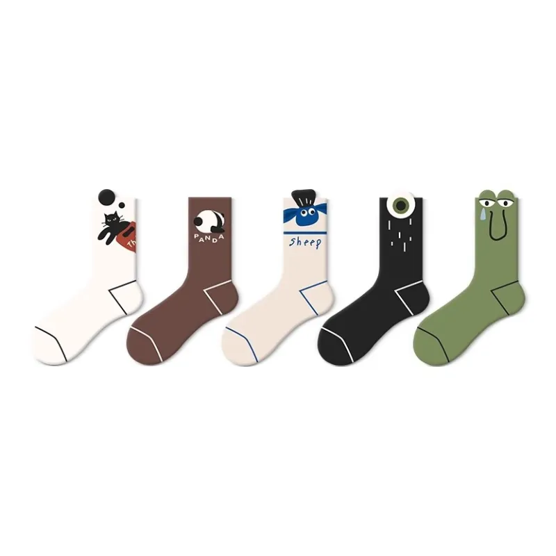 JKN Mid Calf Socks Women's 5 Pack-20