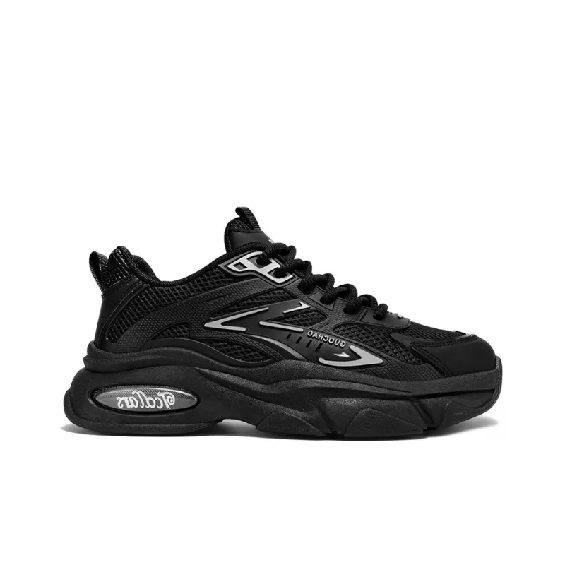 Kuding Height Enhancing Cushioning Breathable Lightweight Low Top Casual Shoes Men's-1