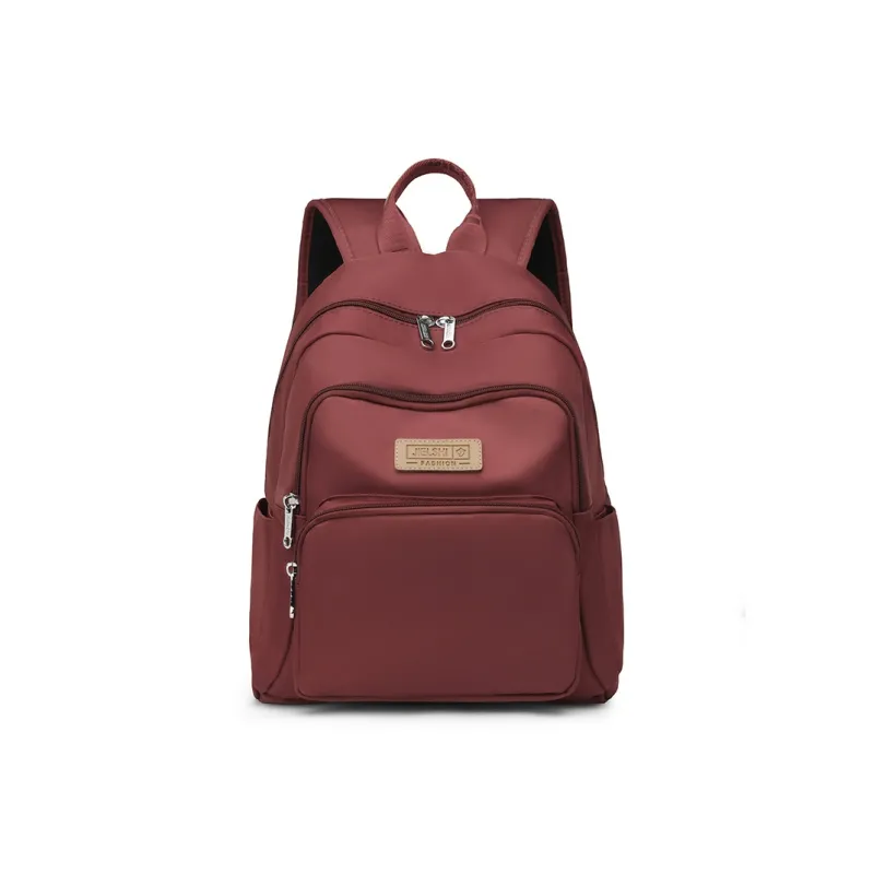 Gerlanx Nylon Fabric Backpack Unisex Multicolor-3