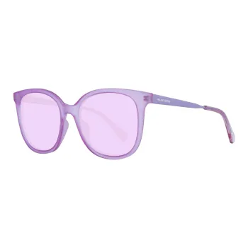 Skechers Round Sunglasses Women's Purple