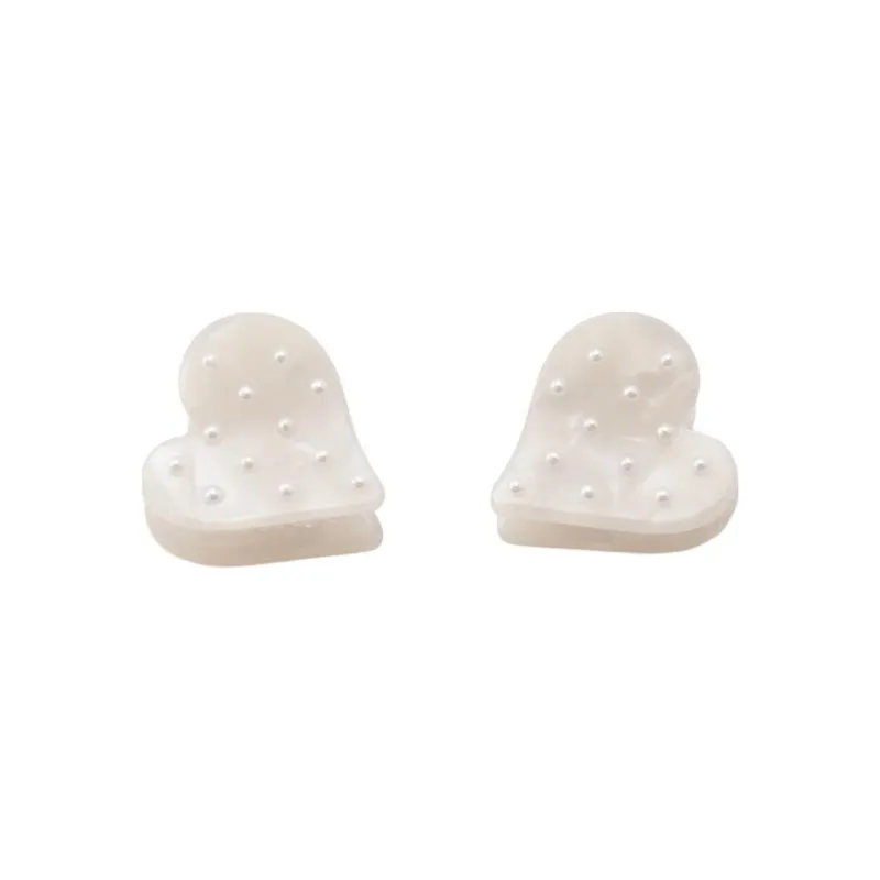 SNIDEL Iron Hair Clips Unisex White-0