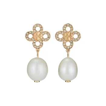 TORY BURCH Kira Pearl Drop Earrings