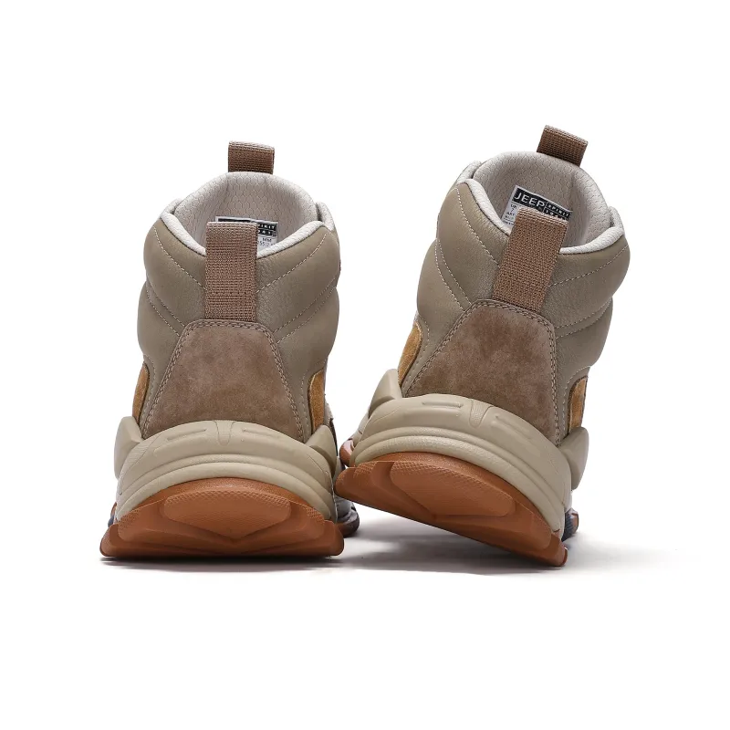 JEEP SPIRIT Short Outdoor Boots Men's Sandstone-4