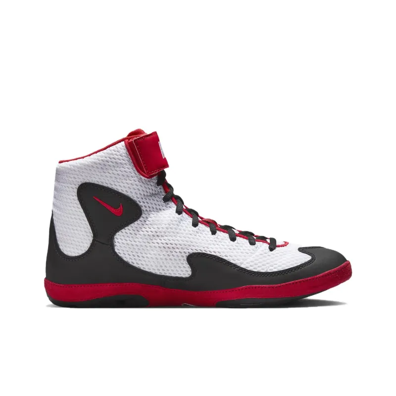 Nike Inflict White Black University Red-1