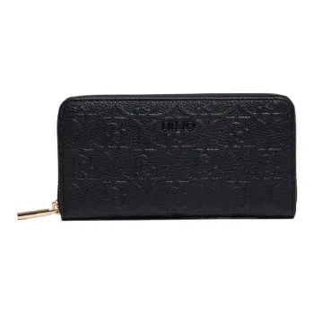 LIU·JO UOMO Polyester Wallet Large Size Women's Black