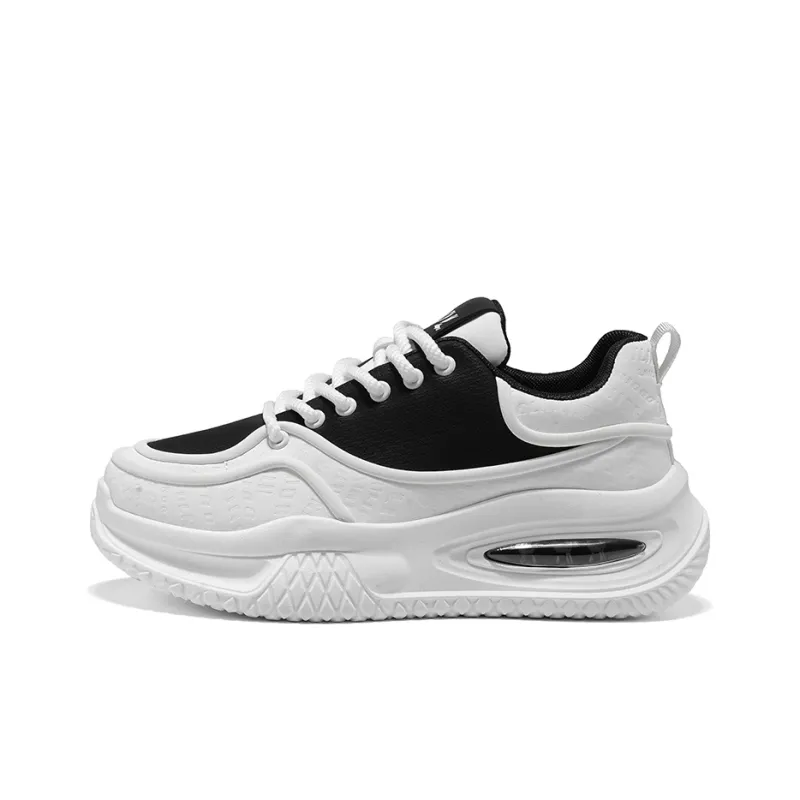 Grumpy Ram Height Increasing Wear-Resistant Slip-Resistant Low-Top Chunky Sneakers Men's-0