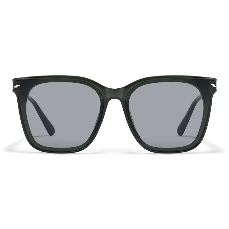 Sagawa TR/Memory Plastic Square Sunglasses Unisex-7