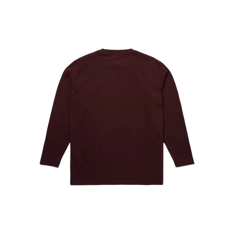 LACOSTE T Shirts Men Bordeaux-1