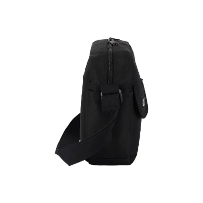 CAT Polyester Messenger Bag Shoulder Bag Crossbody Bag Medium Size Men's Black/Desert-2