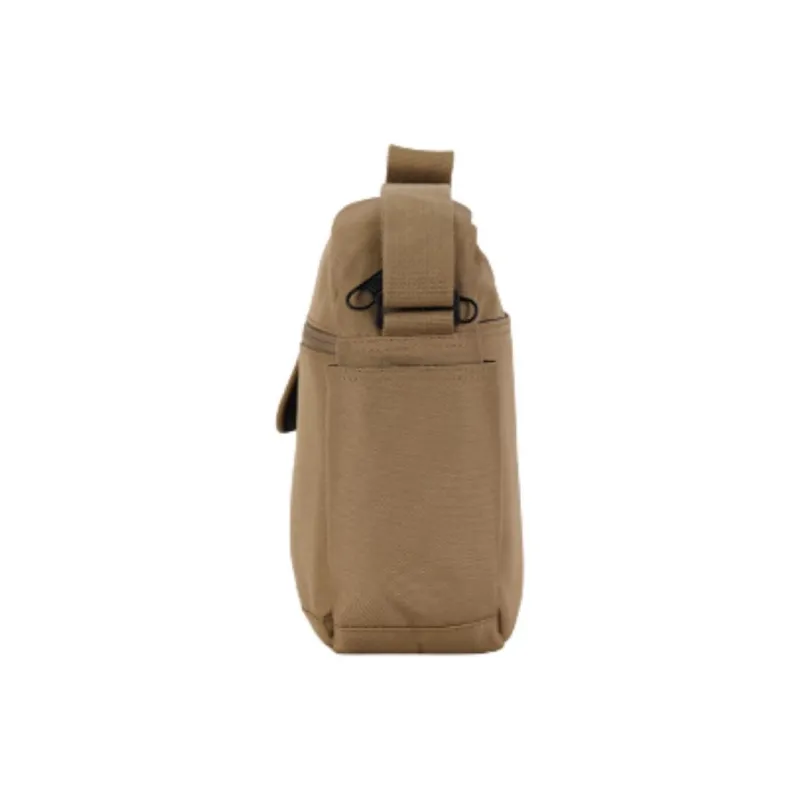 CAT Polyester Messenger Bag Shoulder Bag Crossbody Bag Medium Size Men's Black/Desert-9