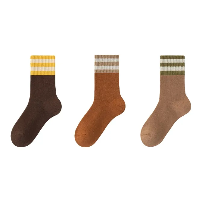 Caramella Mid Calf Socks Women's Combo Set-12
