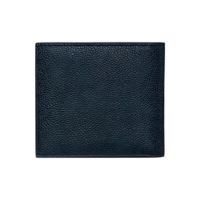 THOM BROWNE Pebble Textured Bifold Wallet-1