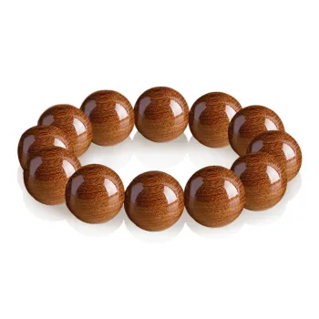 Master Kim Golden Sandalwood Wooden Bracelets Unisex