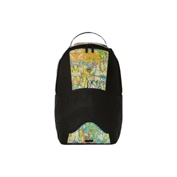 SPRAYGROUND Vivid Raceway Graffiti Dlxsv Backpack Black/Multicolor