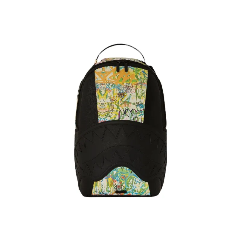 SPRAYGROUND Vivid Raceway Graffiti Dlxsv Backpack Black/Multicolor-0