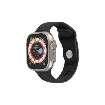 QIZHENG Watch Band Apple Compatibility 42mm Silicone Material