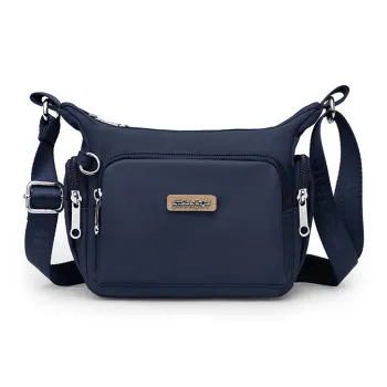Gerlanx Nylon Fabric Crossbody Bag Unisex Multicolor