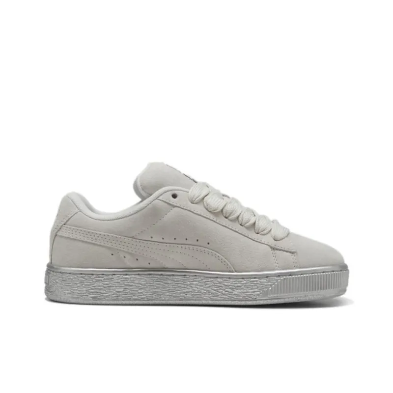 PUMA Anti Slip Wear Resistant Low Top Skateboard Shoes Women's Gray-1