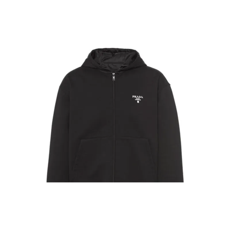 PRADA Jackets Coats Men's Black-5