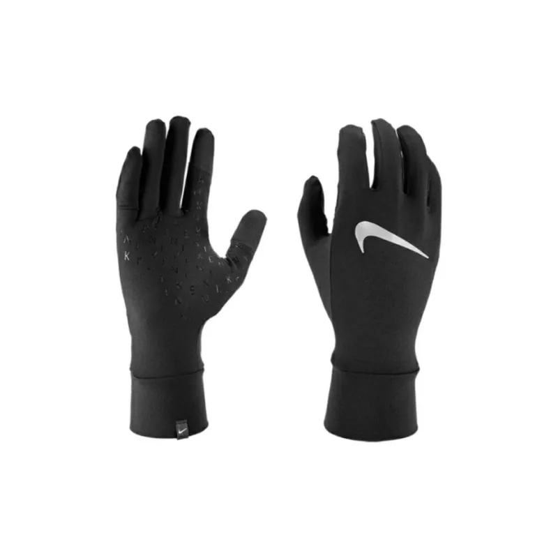 Nike Polyester Polyurethane Silicone Sports Gloves Women's Black-0