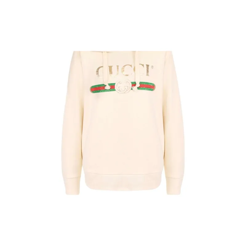 GUCCI SS23 Sweatshirt Women's Beige-4