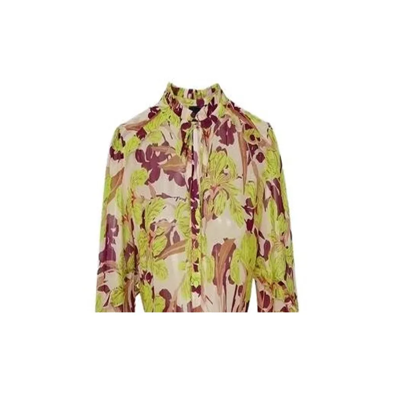PINKO FW23 Long Sleeved Dress Women's Multicolor-2