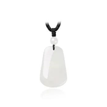 Chongqing Gold Store Chalcedony Jade Necklaces Unisex