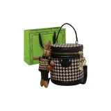 Black Houndstooth+Pendant