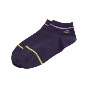 LACOSTE Ankle Socks Men's 1 Pack Purple