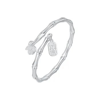 MDDHR 925 Sterling Silver Bangles Women's