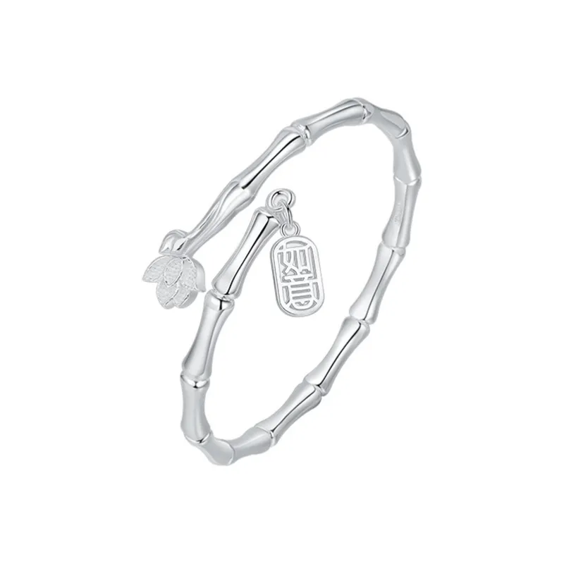 MDDHR 925 Sterling Silver Bangles Women's-0