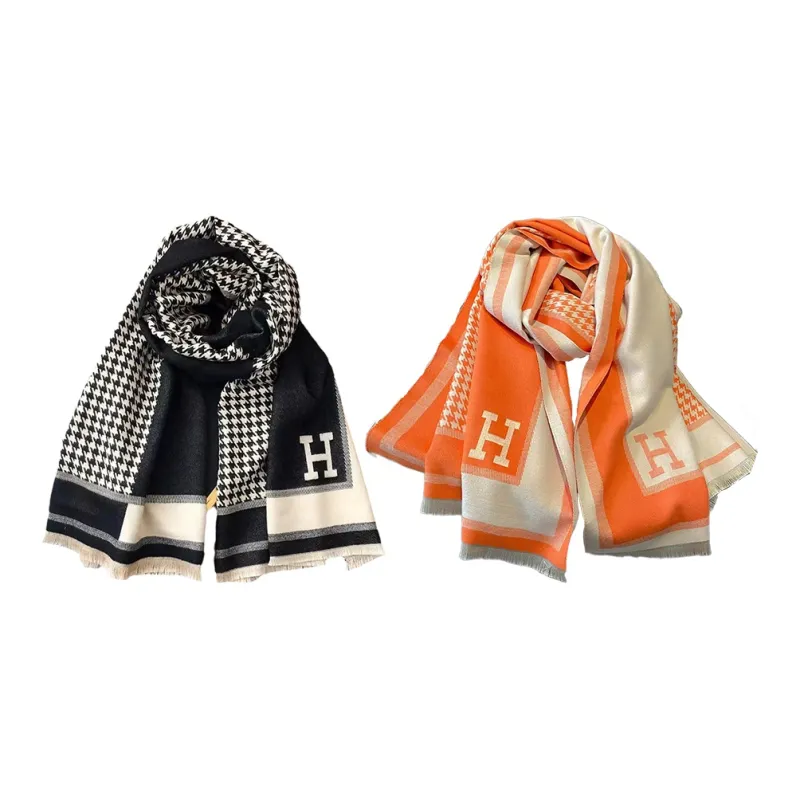 FUO Knit Scarves Unisex-5