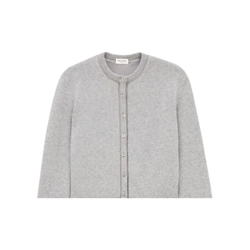 SAINT LAURENT Wool Cardigan-2