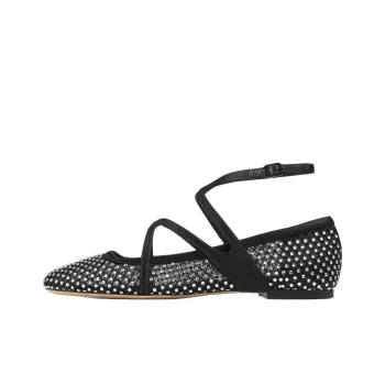Jimmy Choo Astoria Flat Casual Single Shoes Women's Black