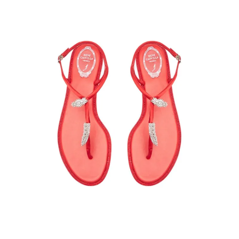 René Caovilla Katy Crystal-embellished Sandals-4