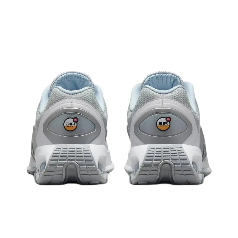 Nike Air Max Dn Abrasion Resistant Low Top Kids' Running Shoes Silver Gray Teenagers-4
