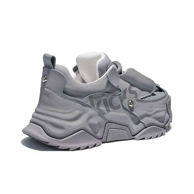SALAXI Cushioning Height Increase Low Top Chunky Sneakers Unisex-16