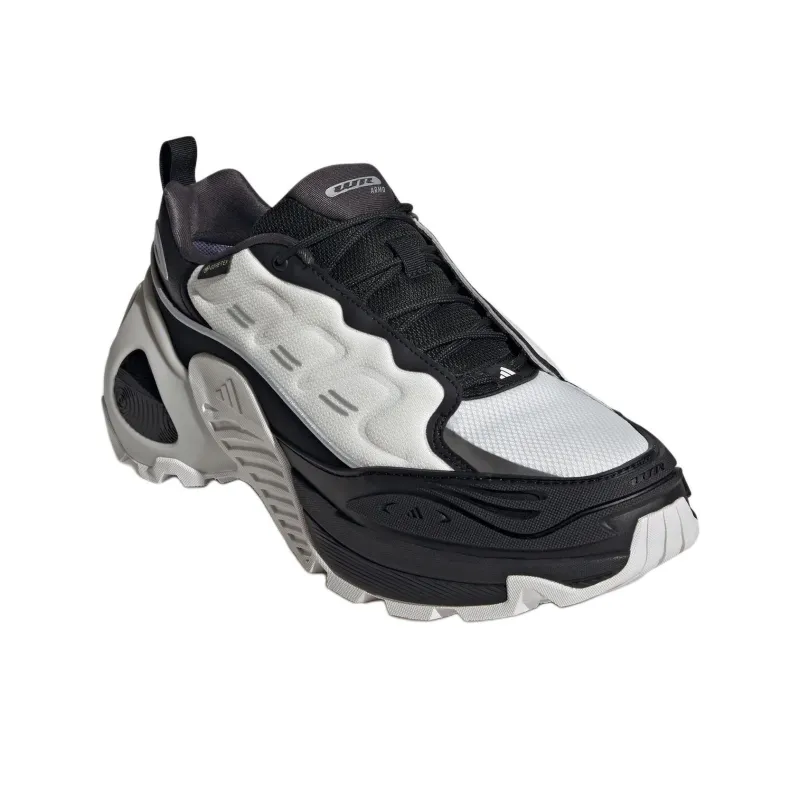 Adidas Wonder Runner Anti Slip Wear Resistant Low Top Running Shoes Unisex Black White-2