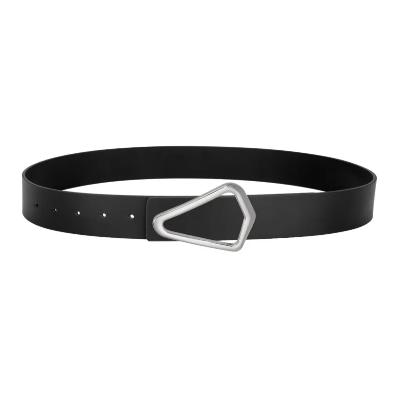 CATELLES Top Grain Cow Leather Leather Belts Women's Black/Coffee/Camel 3.8cm-4