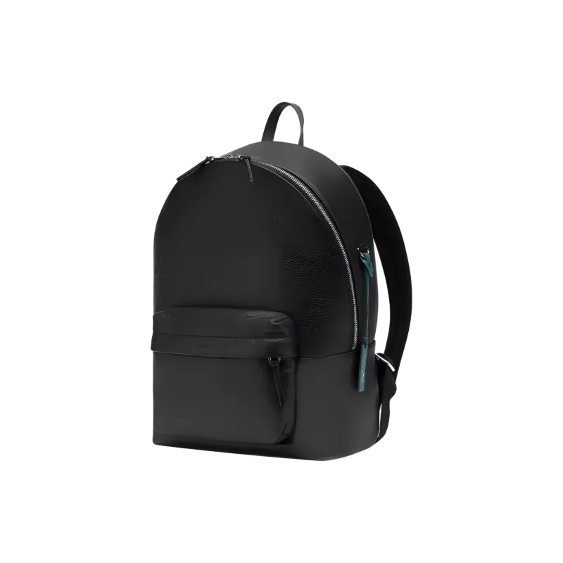 COCCINELLE Cow Leather Backpack Men's Black-3