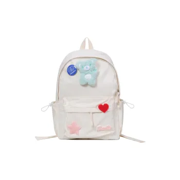 OTA Fabric Backpack Unisex Ecru/Blue